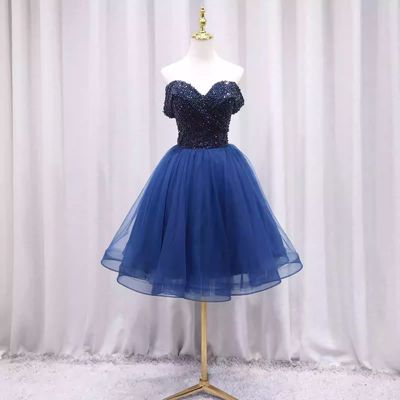 good price 礼服裙女2018新款夏晚会晚礼服名媛短款生日聚会小礼服连衣裙7385 online